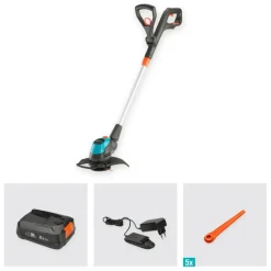 Gardena 18V trimmer EasyCut 23cm incl. accu + lader