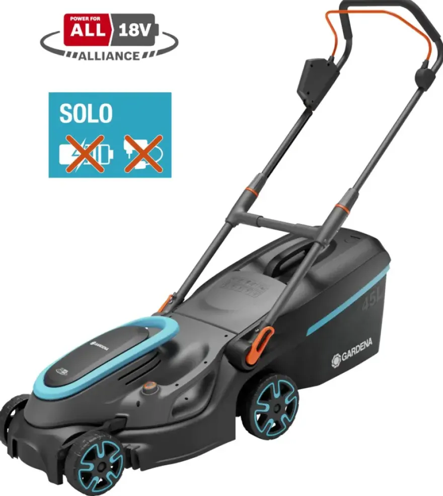 Gardena 2x18V grasmaaier Powermax P4A 37cm (zonder accu)