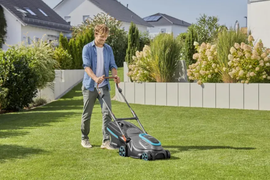 Gardena 2x18V grasmaaier Powermax P4A 37cm (zonder accu)