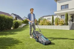 Gardena 2x18V grasmaaier Powermax P4A 37cm incl. twee 4.0Ah accu's + lader