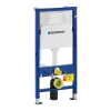 Geberit inbouwreservoir Duofix UP100 120 cm x 50 cm x 12 cm blauw