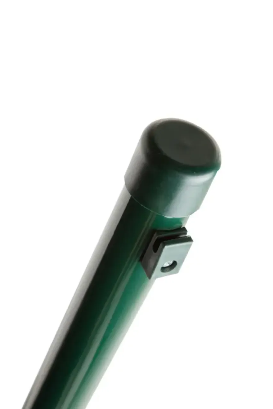 Giardino ronde tuinpaal met spandraadhouders 34 mm x 175 cm groen