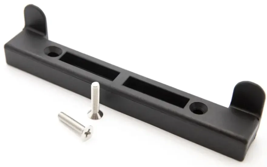 Giardino slotvanger binnenwerk met schroeven zwart 35 x 270 x 60 mm