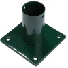 Giardino voet voor ronde tuinpaal groen 48 mm