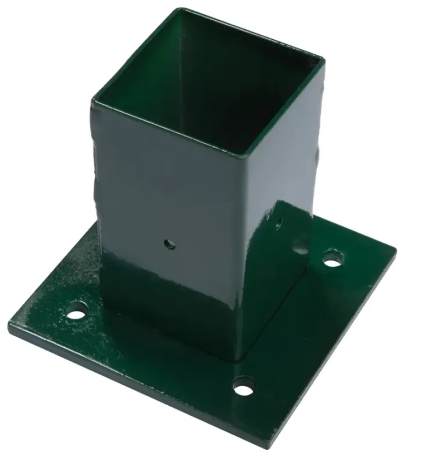 Giardino voet voor vierkante paal groen 60 x 60 mm