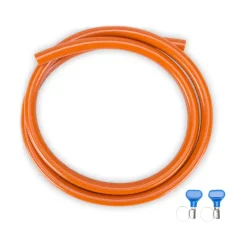 Gimeg HD gasslang pvc met 2 slangklemmen 3m
