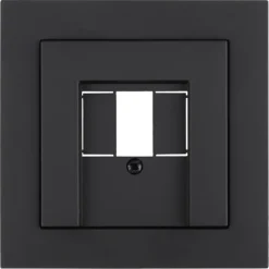 Gira E2 Afdekplaat USB Mat Zwart