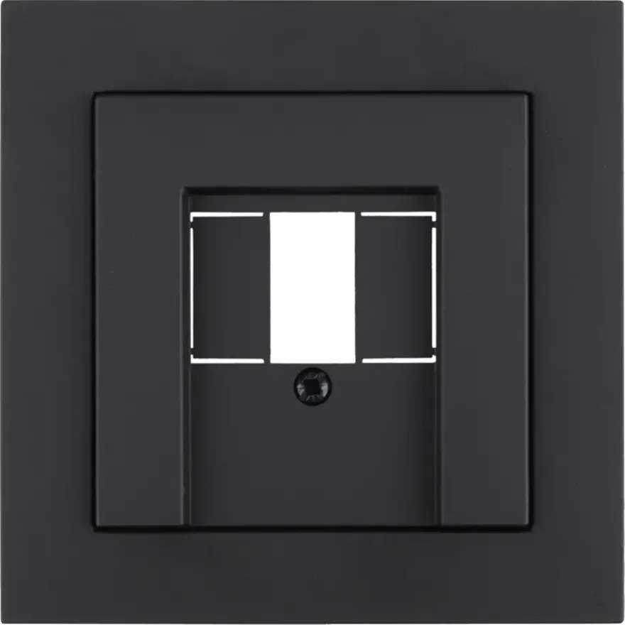 Gira E2 Afdekplaat USB Mat Zwart