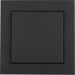 Gira E2 Blindplaat Mat Zwart
