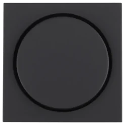 Gira E2 Inbouw Centraalplaat Dimmer Mat Zwart