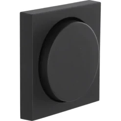 Gira E2 Inbouw Centraalplaat Dimmer Mat Zwart