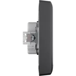 Gira E2 Inbouw Dubbel Geaard Stopcontact Mat Zwart