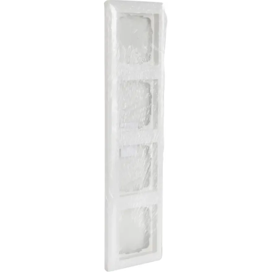Gira ST55 afdekraam 4 voudig wit