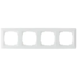 Gira ST55 afdekraam 4 voudig wit