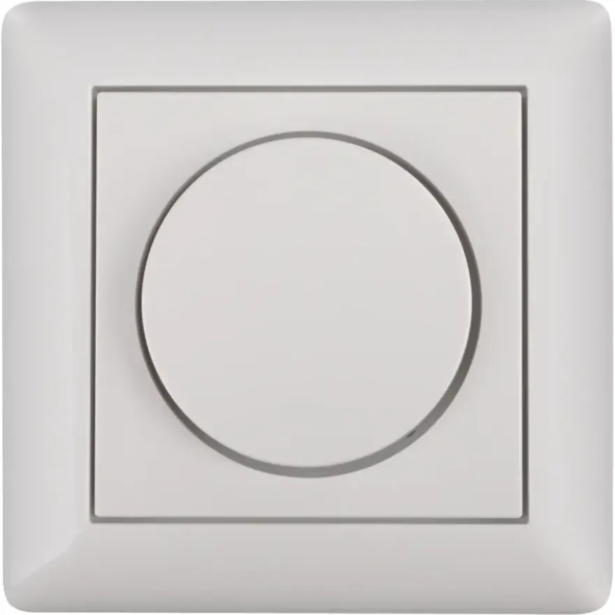 Gira ST55 centraalplaat dimmer wit