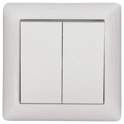 Gira ST55 inbouw serieschakelaar wit
