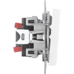 Gira ST55 inbouw wissel-/wisselschakelaar wit