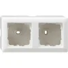Gira ST55 Opbouwraam 2-voudig Wit