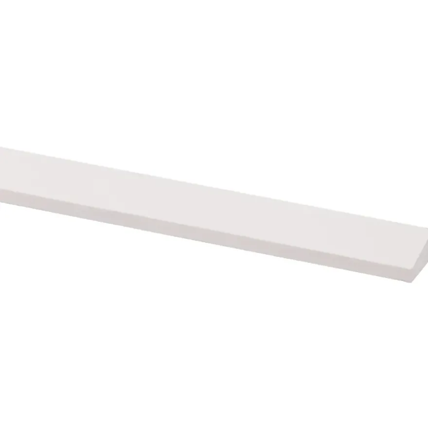 Glaslat grenen gegrond 10x19 mm 270 cm