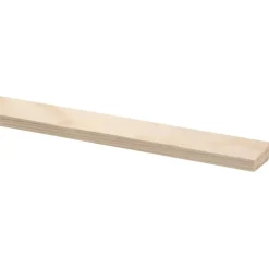 Glaslat grenen 13x28 mm lengte 270 cm