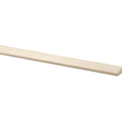 Glaslat grenen 10x19 mm lengte 270 cm