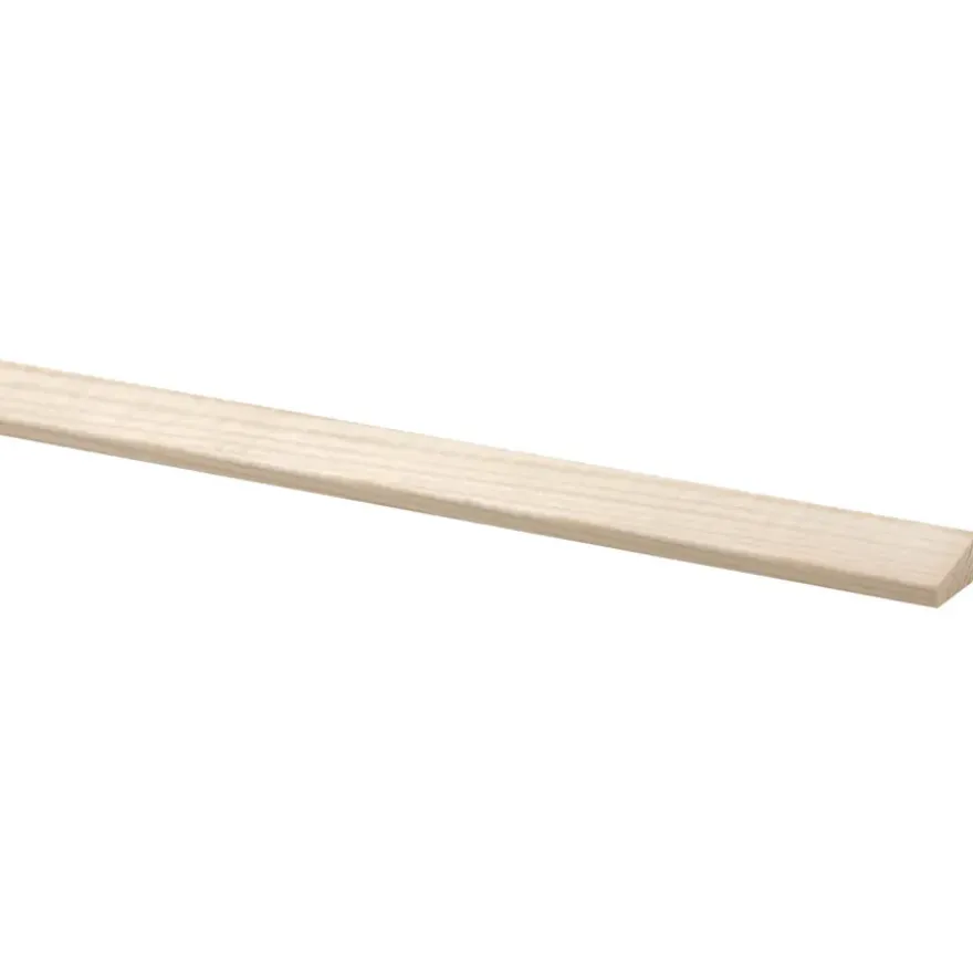 Glaslat grenen 10x19 mm lengte 270 cm
