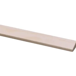 Glaslat grenen 10x19 mm lengte 270 cm