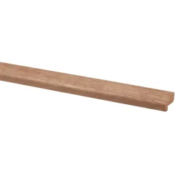 Glaslat hardhout 14x23 mm lengte 270 cm