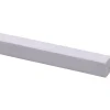 Glaslat hardhout 17x20 mm lengte 270 cm gegrond