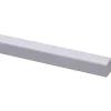 Glaslat hardhout 17x17 mm lengte 270 cm gegrond