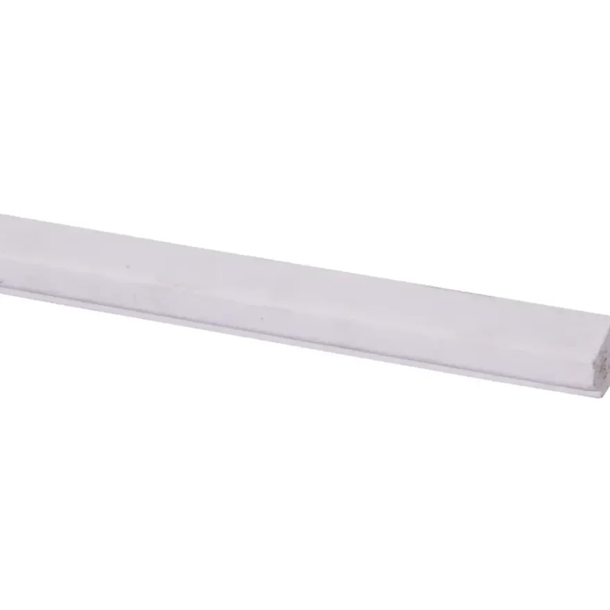 Glaslat met sponning hardhout gegrond 17x15 mm 270 cm