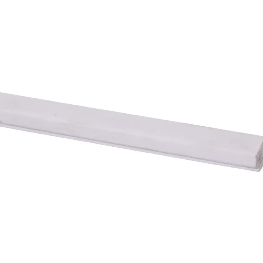 Glaslat met sponning hardhout gegrond 17x15 mm 270 cm