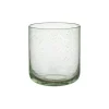 Glas met groene gloed