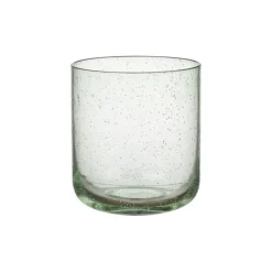 Glas met groene gloed