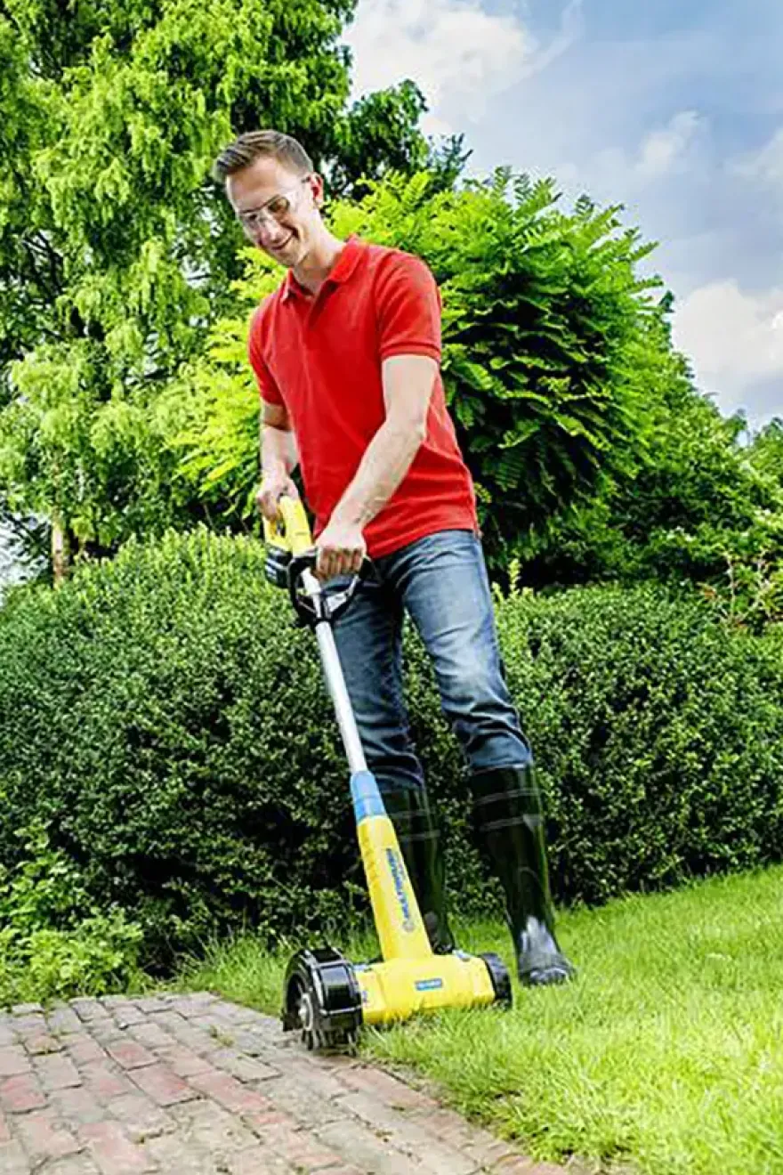 Gloria Cut & Brush 2-in-1 graskantensnijder opzetstuk voor de Gloria onkruidborstel
