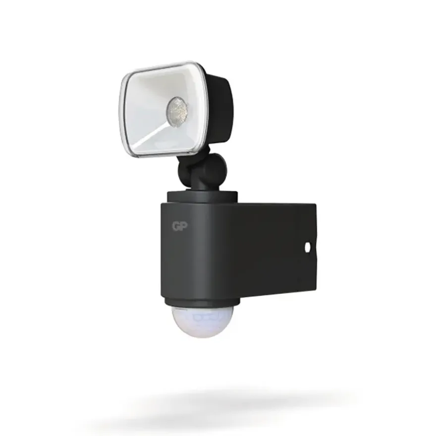 GP Safeguard LED buitenlamp RF 1.1 op batterijen met bewegingsmelder