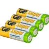 GP AA Batterij alkaline super 1.5V 4 stuks