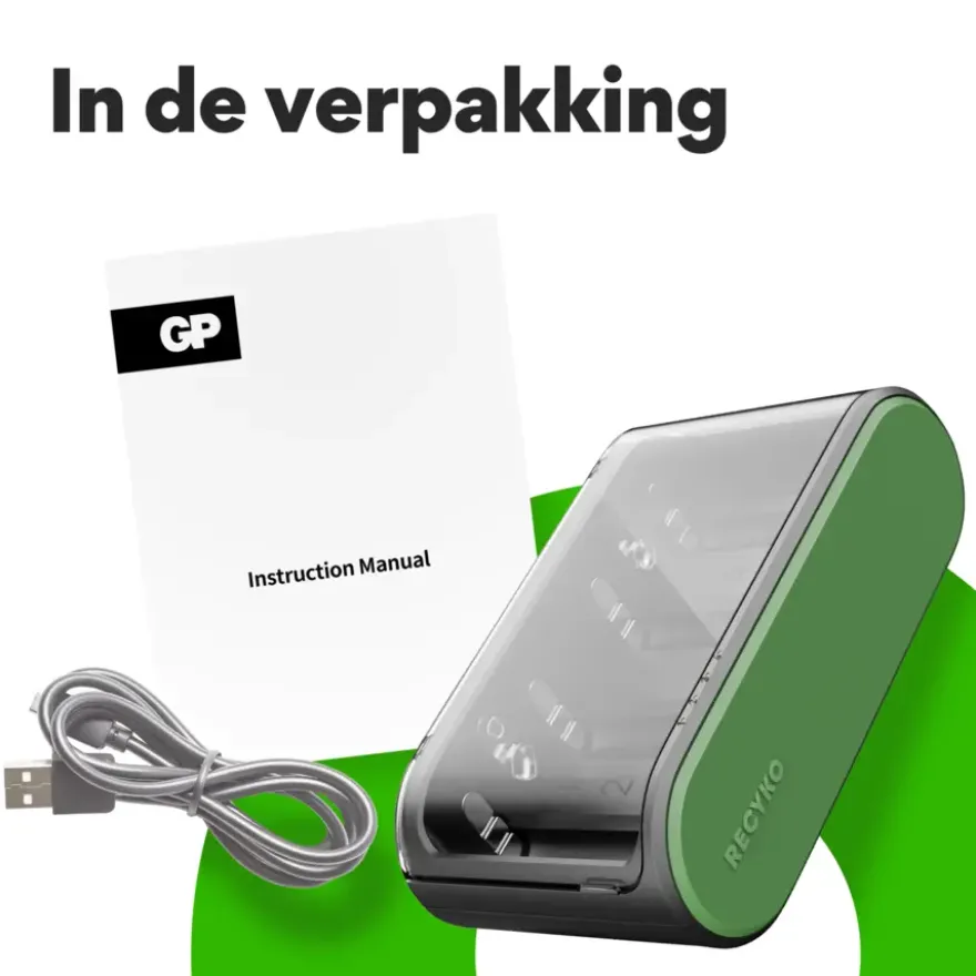 GP Batterijlader B631 Universeel
