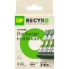 GP Batterijlader 411 + 4x oplaadbare batterijen AAA 850mAh ReCyko + Micro USB-lader