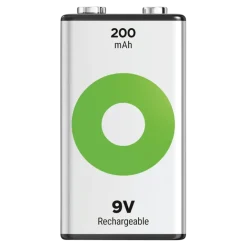 GP Batterij Oplaadbaar 9V NiMH 200mAh ReCyko 8,4V 1 Stuk