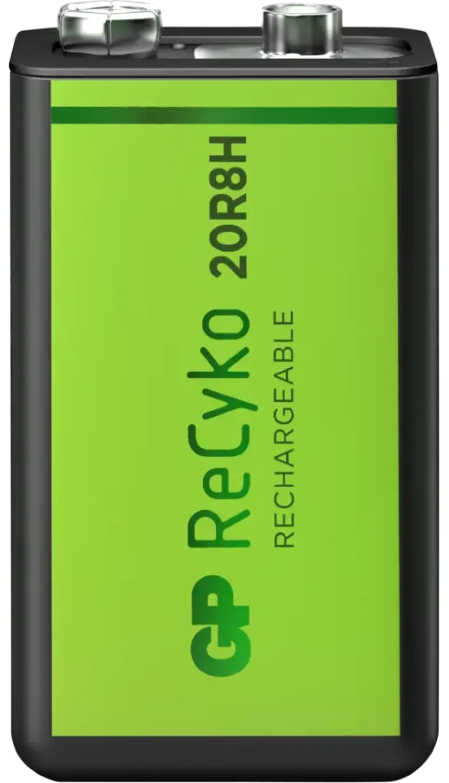 GP Batterij Oplaadbaar 9V NiMH 200mAh ReCyko 8,4V 1 Stuk