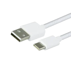 Green Mouse kabel USB-A naar USB-C data woven 1 meter