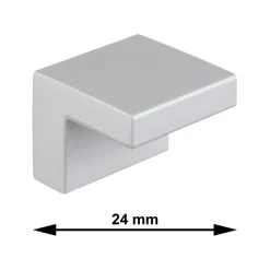 Greep Corner aluminium 24mm