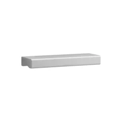 Greep Vierkant aluminium 84mm