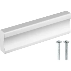Greep Vierkant aluminium 84mm