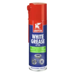 Griffon white grease met PTFE spuitbus 300 ml
