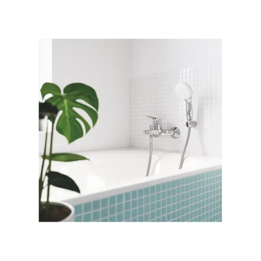 Grohe badkraan Quickfix Start Flow chroom 15 cm
