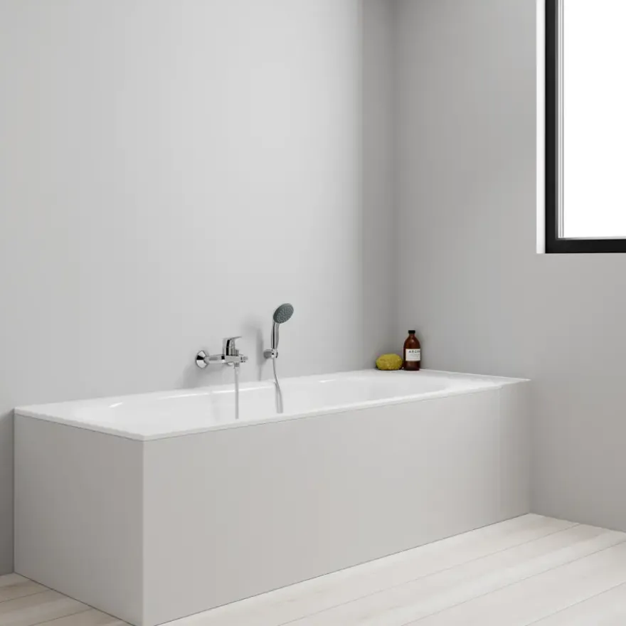 Grohe badkraan Quickfix Start Flow chroom 15 cm