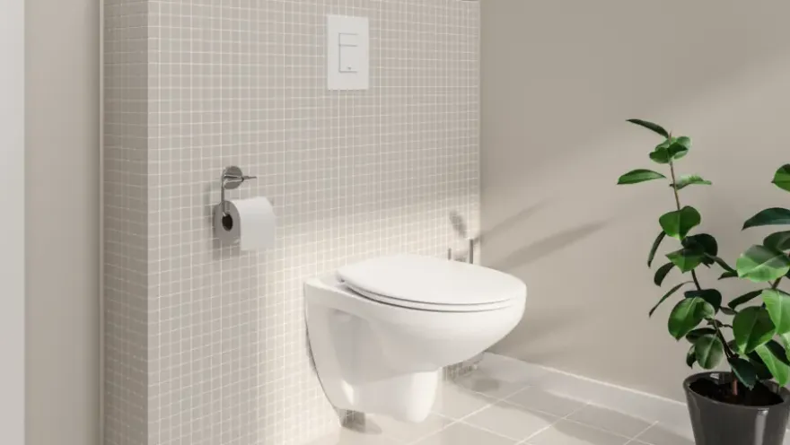 Grohe Bau Even inbouwreservoir met hangend toilet 5-in-1