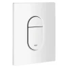 Grohe bedieningsplaat Arena Cosmopolitan wit